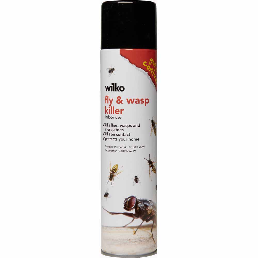 Wilko Fly and Wasp Killer 300ml Wilko