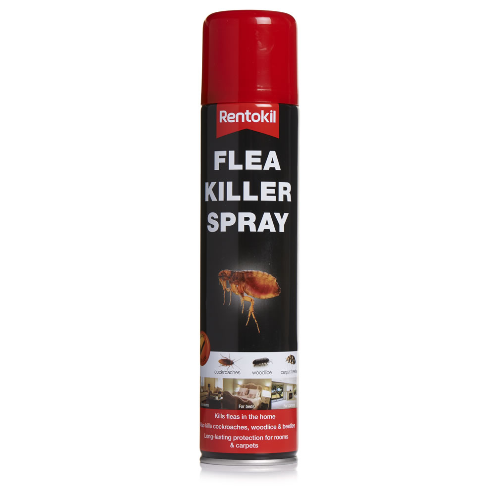 Rentokil Flea Killer Spray 300ml Wilko