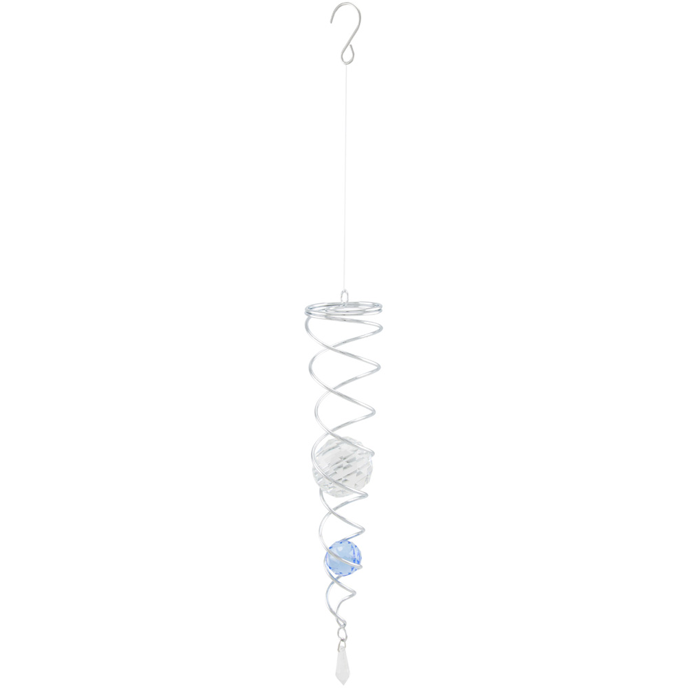 Spinnerz Blue Crystal Tail Wind Spinner Wilko