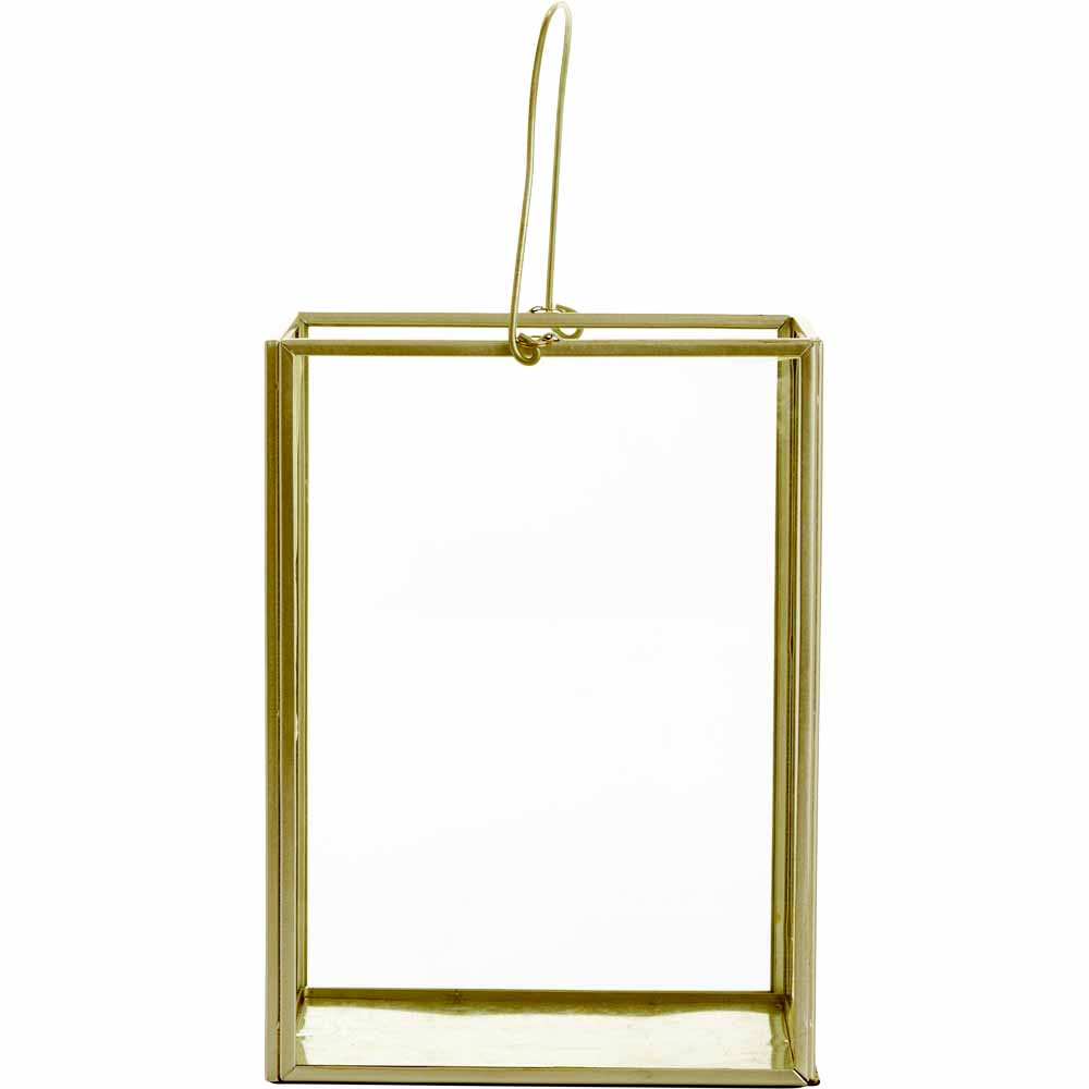 Wilko Large Lantern Gold Wilko
