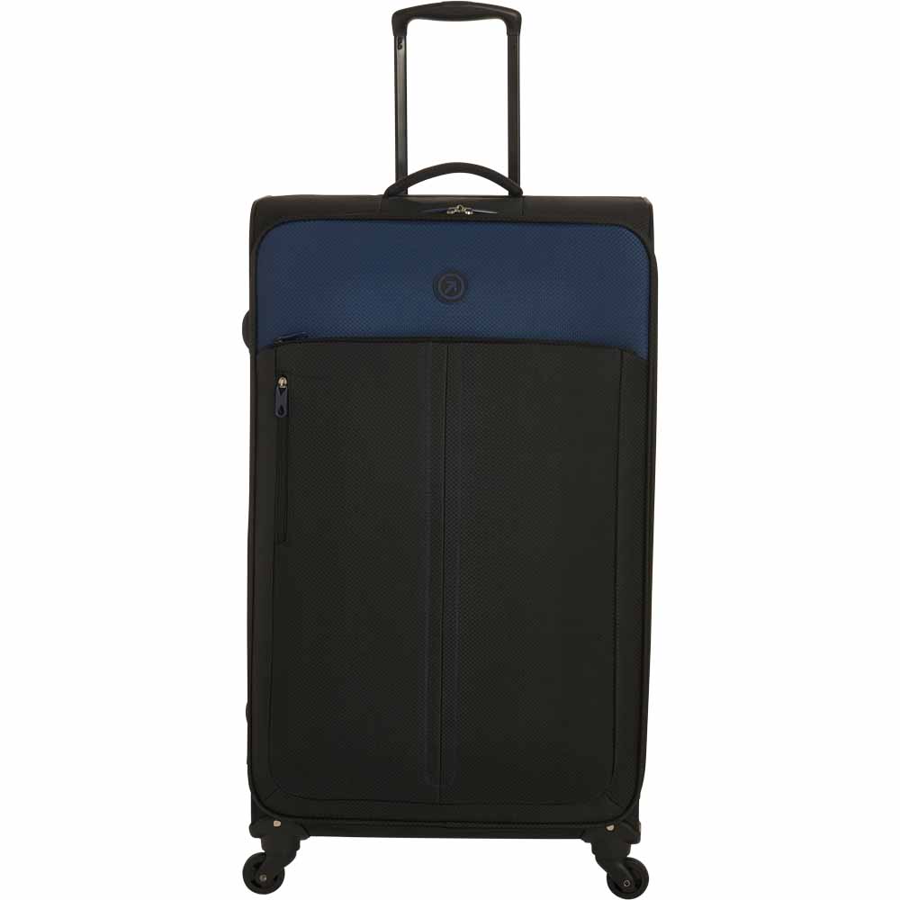 Wilko Ultralite Suitcase Black 30 inch Wilko