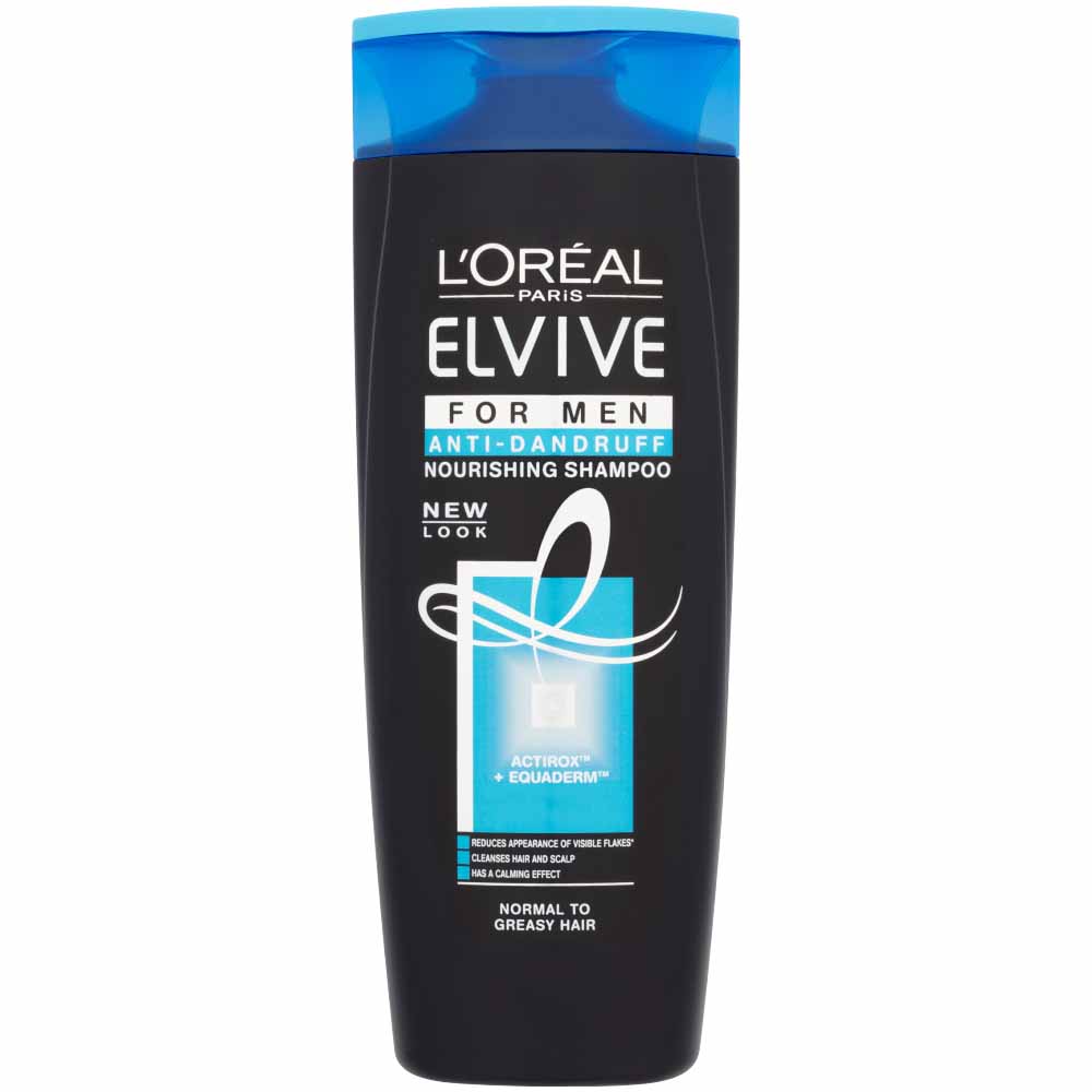 L'Oreal Paris Elvive Men AntiDandruff Shampoo 500ml Wilko