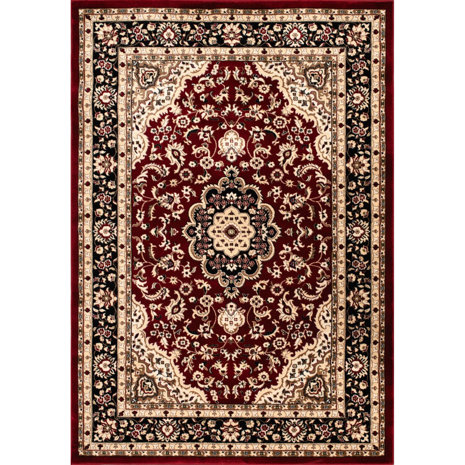 Marmaris Rug Red 160cm | Wilko
