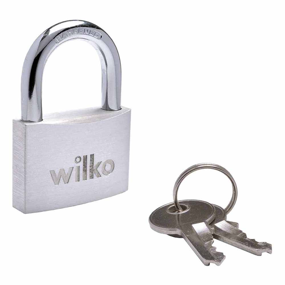 Wilko Titan Aluminium Padlock 60mm Wilko