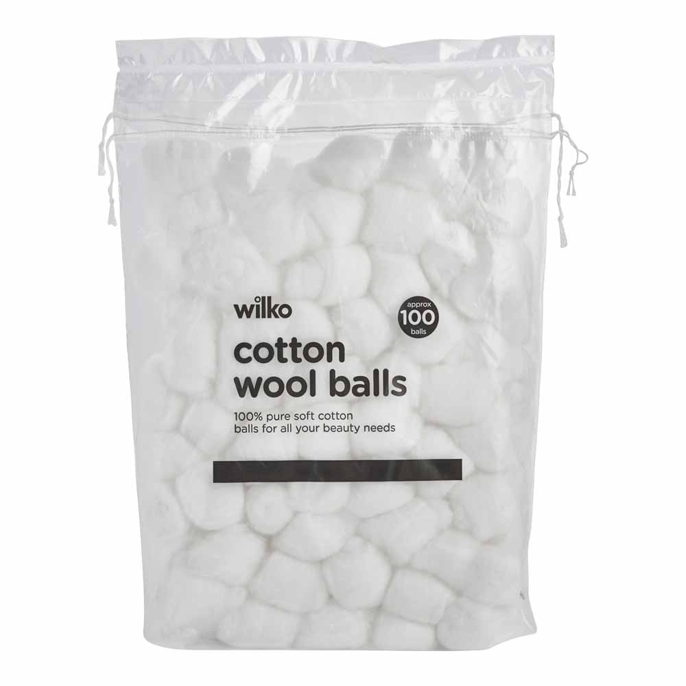 Wilko Skin Therapy Cotton Wool Balls 70g Wilko