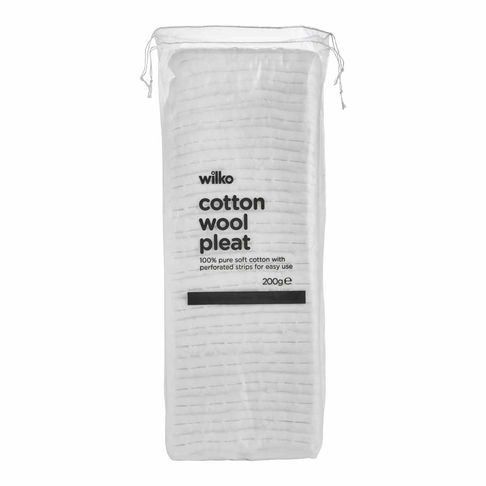 Wilko Cotton Wool Pleat 200g Wilko