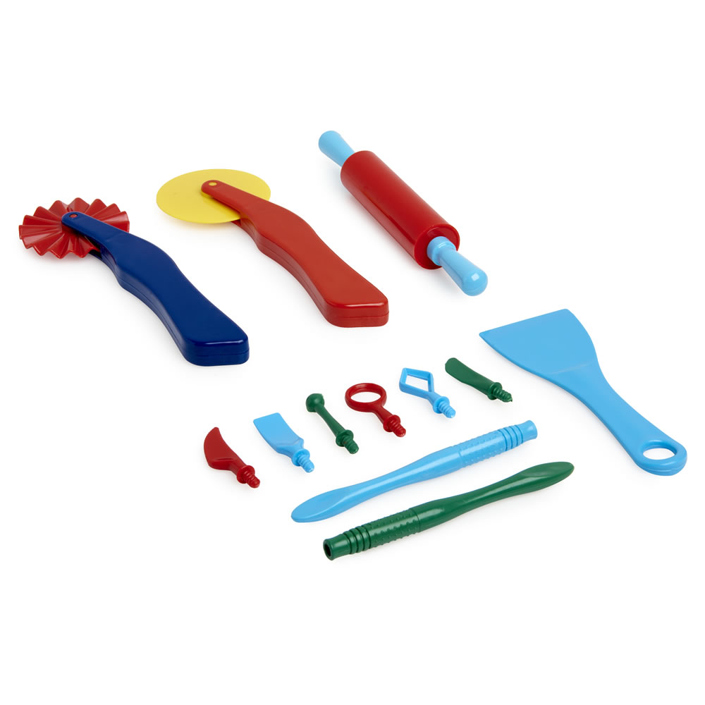 Wilko Dough Accessories Set 12 pieces Wilko