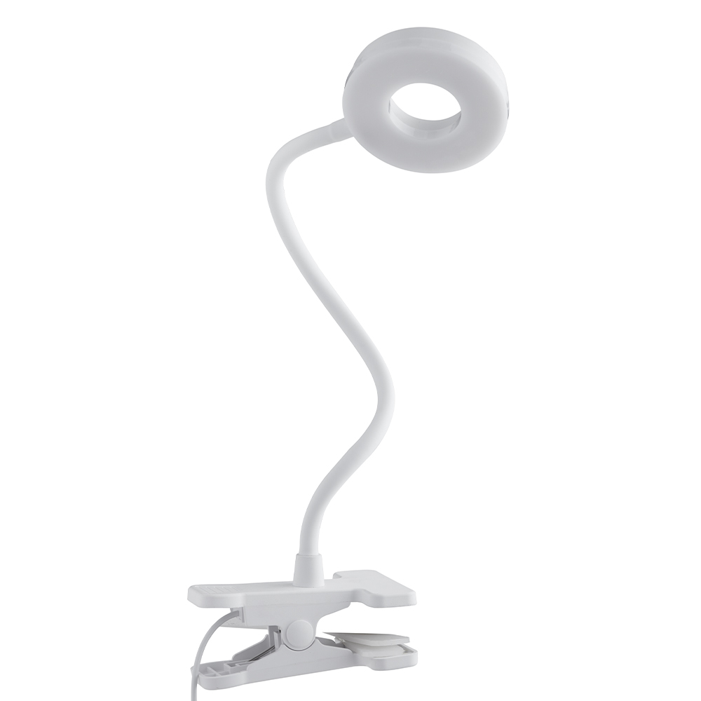 Wilko USB Clip Desk Lamp with Dimmer Wilko