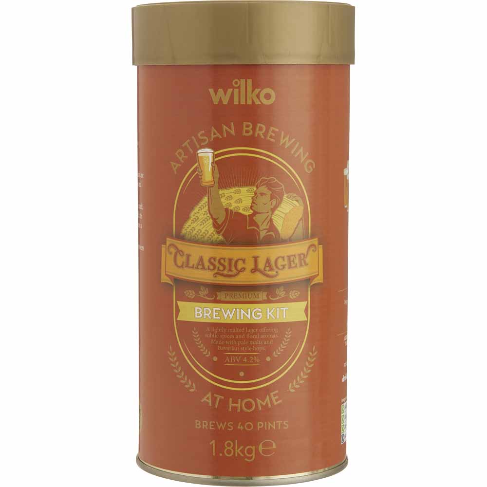 Wilko Classic Lager 1.8kg Kit Wilko