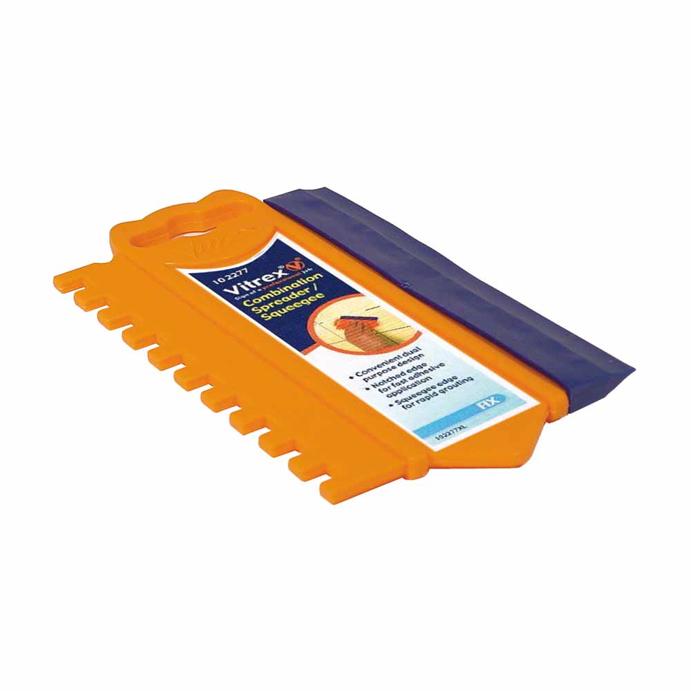 Vitrex Combination Spreader and Squeegee Wilko