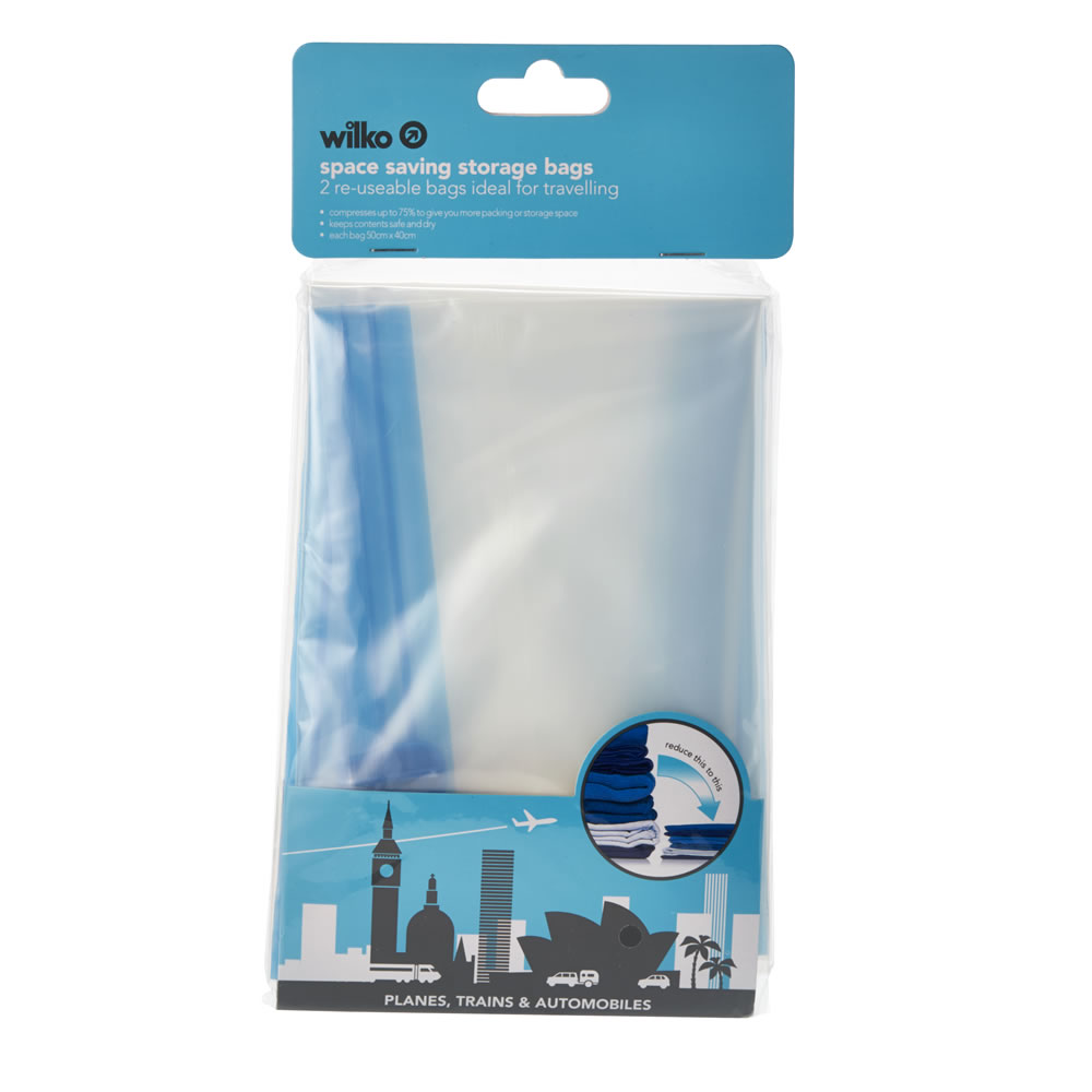 Wilko Spacesaver Bags 2pk Wilko
