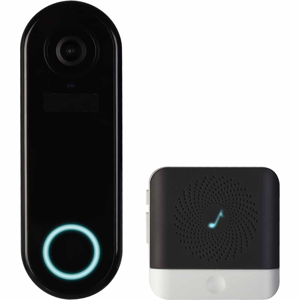 TCP Wifi Battery Video Doorbell Wilko