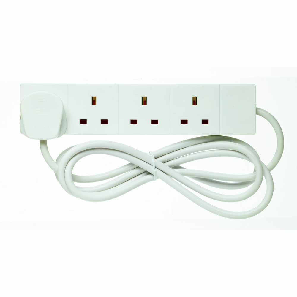 Wilko 2m 4 Way Extension Lead Wilko
