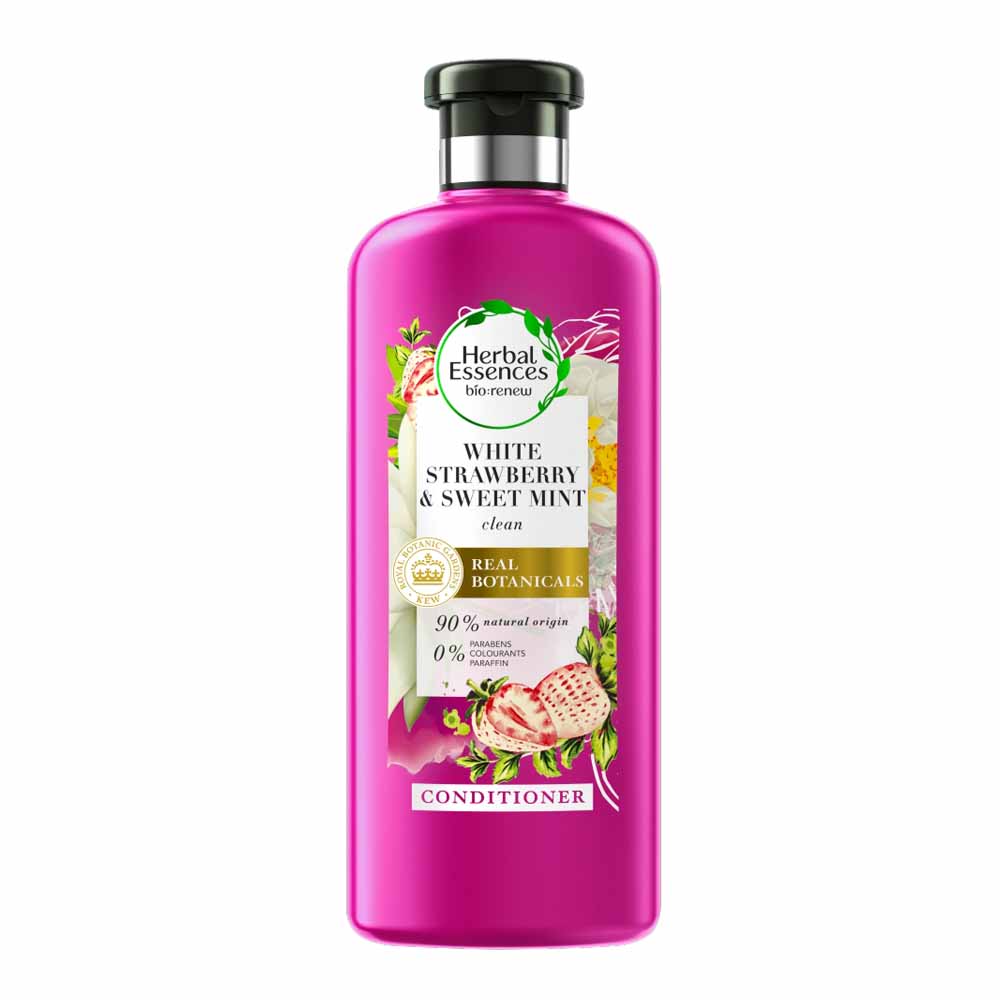 Herbal Essences White Strawberry and Sweet Mint Conditioner 400ml Wilko