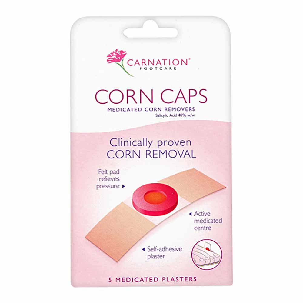 Carnation Corn Caps 5 pack Wilko