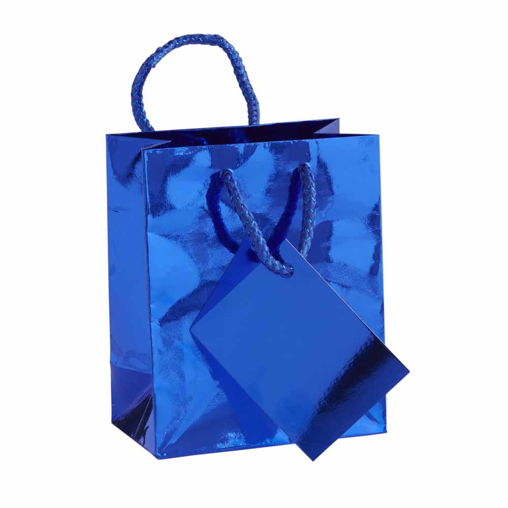 Wilko Gift Bag Foil Holographic Small | Wilko