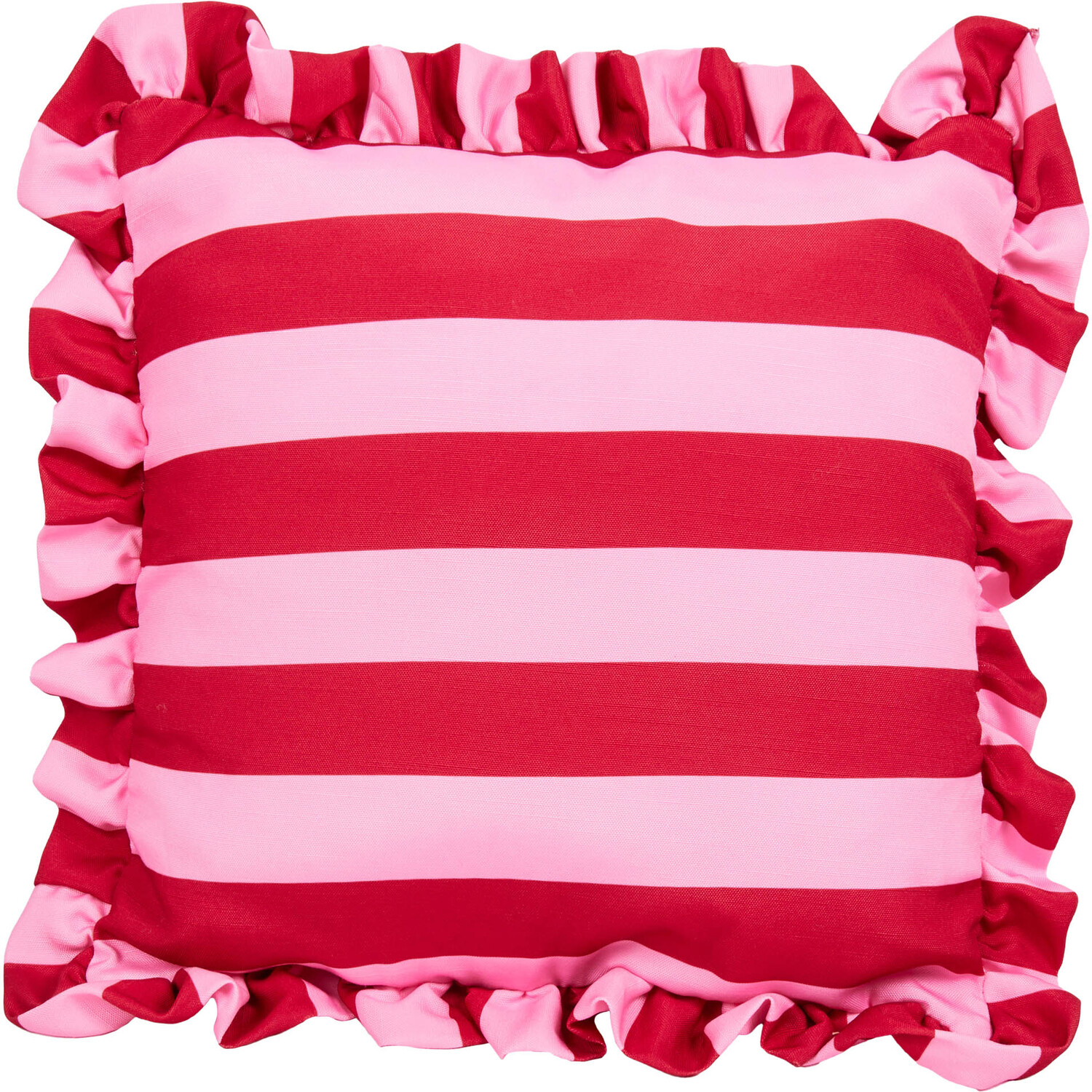 Wilko Raspberry Ruffles Sadie Ruffle Cushion | Wilko