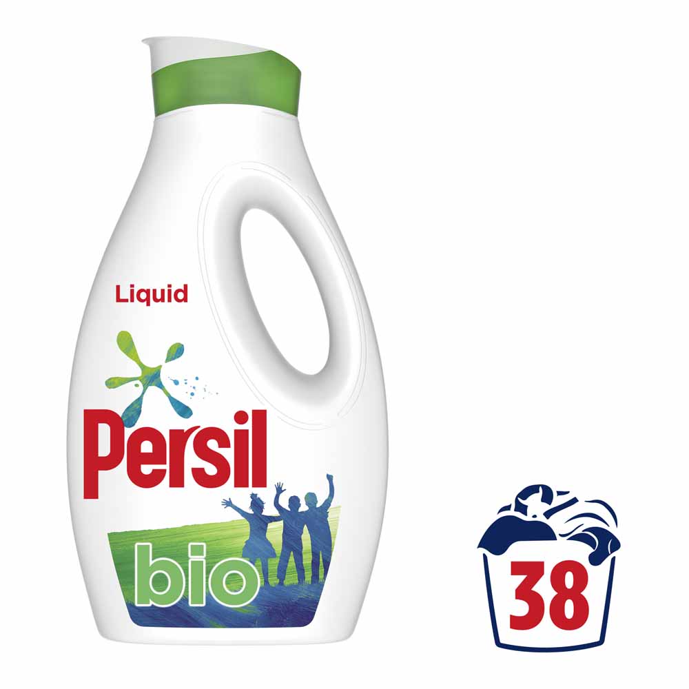 Persil Bio Liquid Detergent 38 Washes 1.026L Wilko