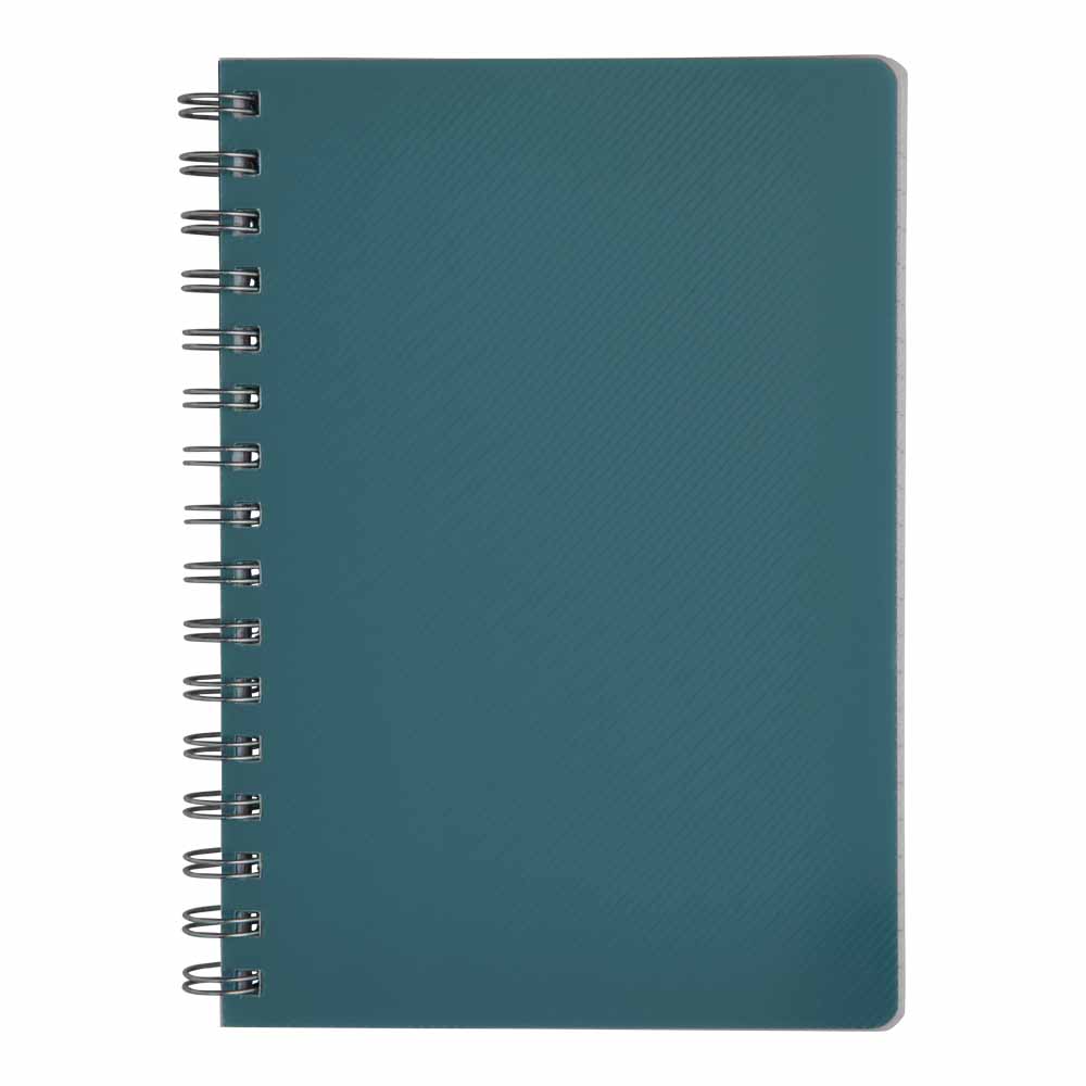 Wilko A5 Notebook Blue Wilko
