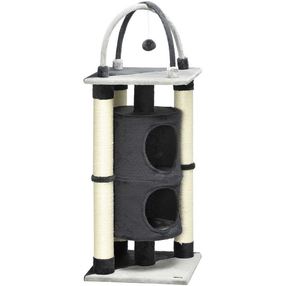 PawHut Cat Tree for Indoor Cats with Scratching Posts Wilko