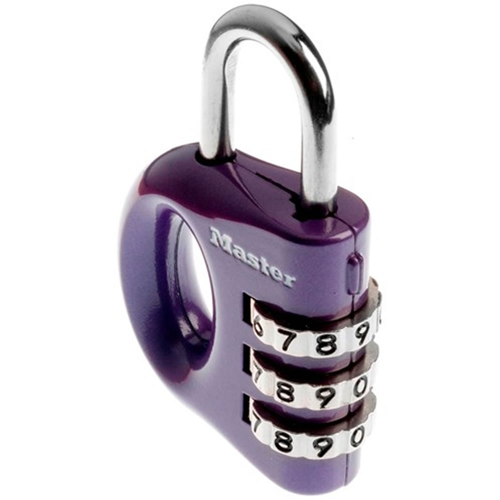 Master Lock 32mm Padlock with Reset Combination Wilko