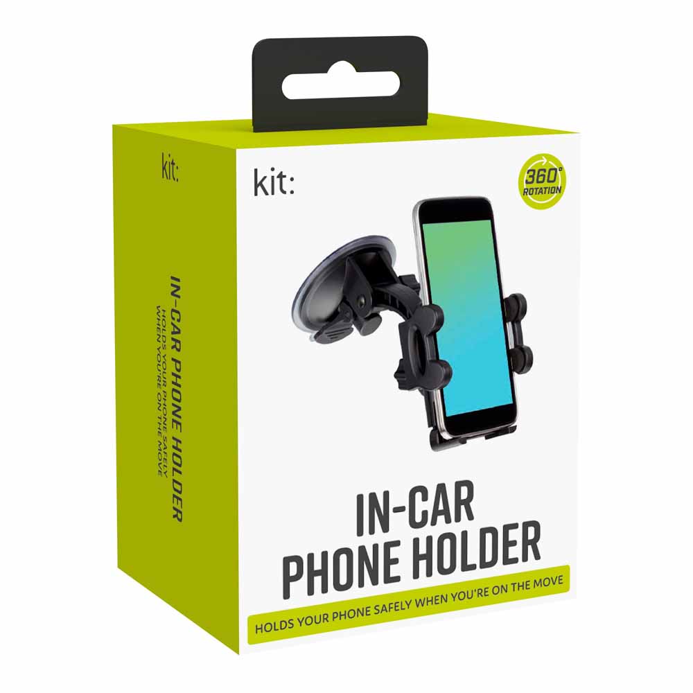 Kit Essentials Car Suction Mobile Holder Wilko