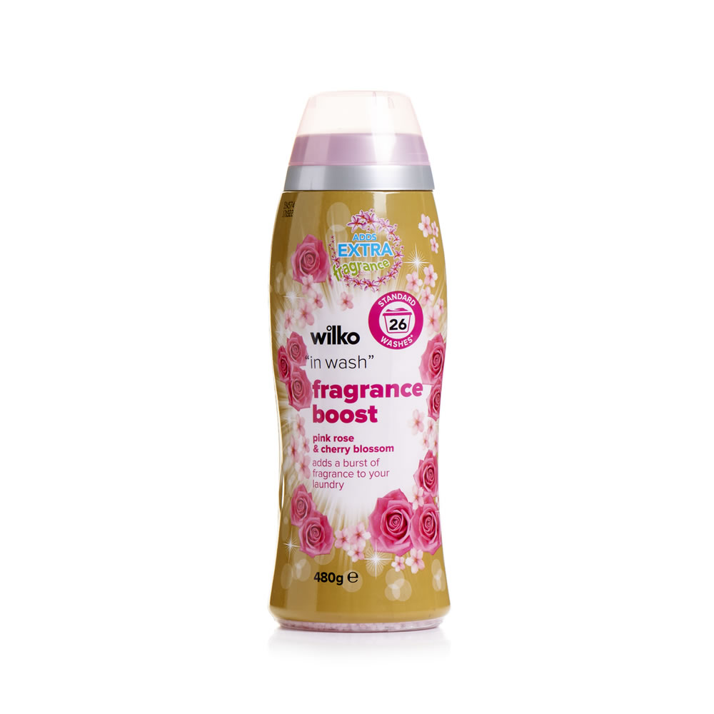 Wilko Fragrance Boost Rose & Cherry 480g Wilko