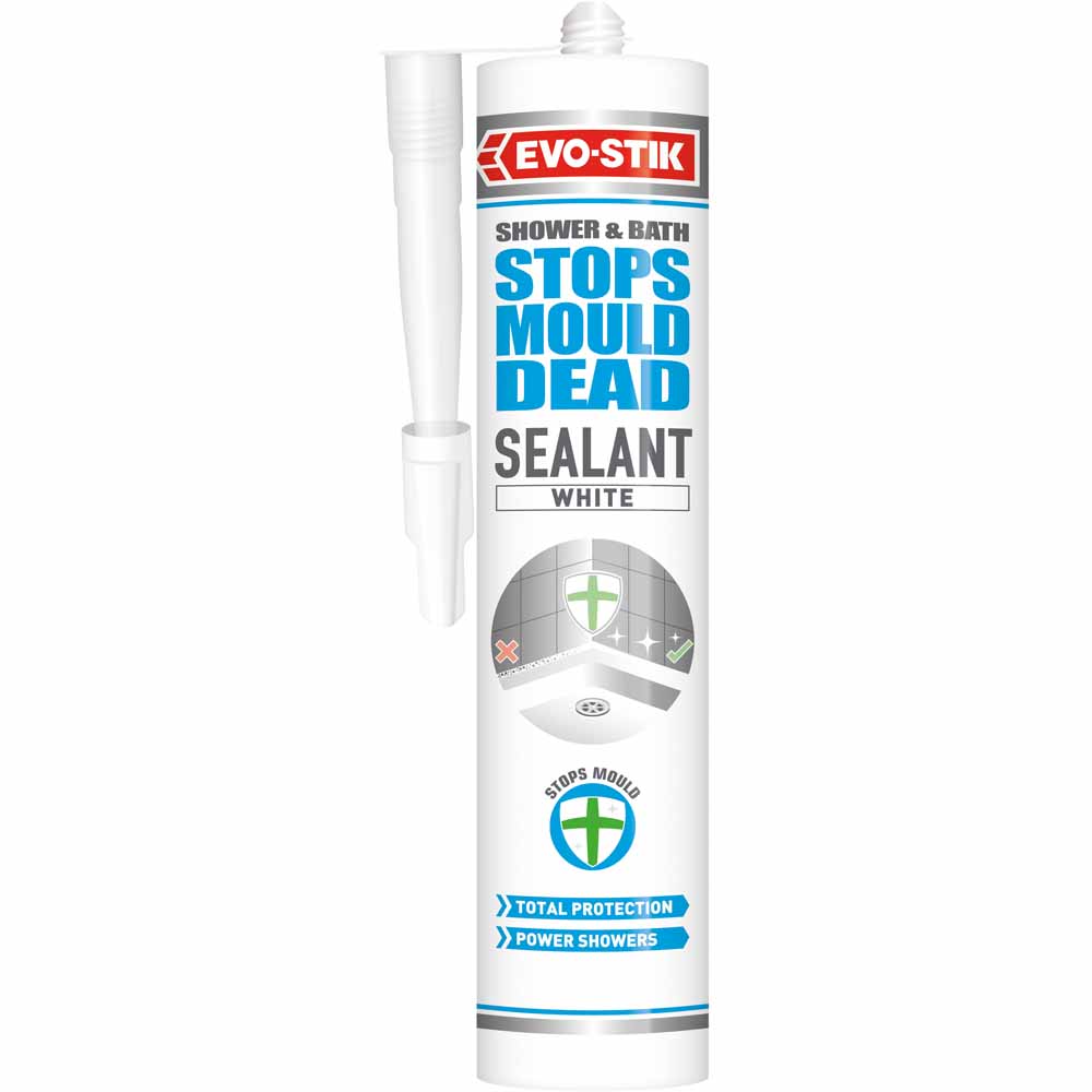 EvoStik White Stops Mould Dead Sealant Wilko