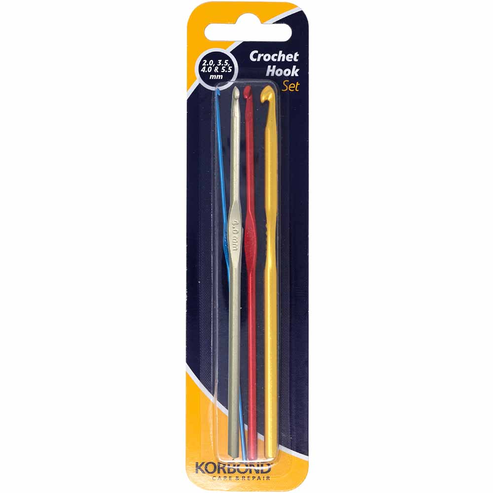 Korbond Crochet Hook Set Wilko