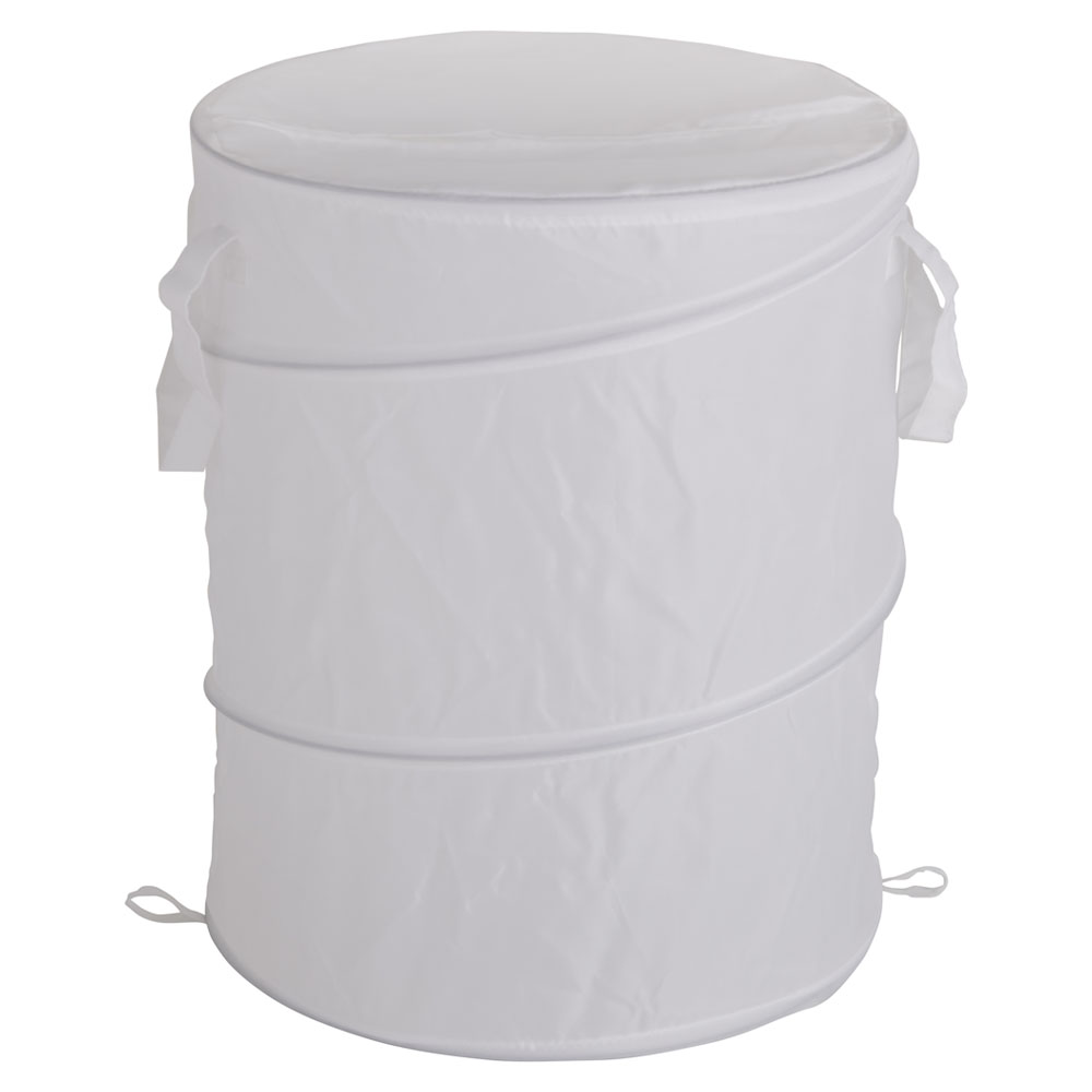 Wilko Laundry Pop Up Bin White Wilko