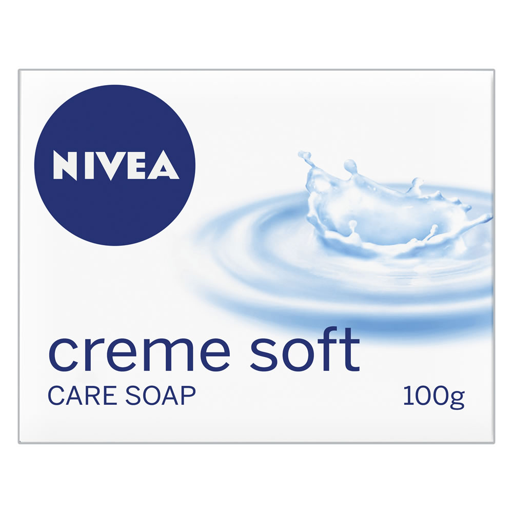 Nivea Creme Soft Care Soap 100g 2 pack Wilko