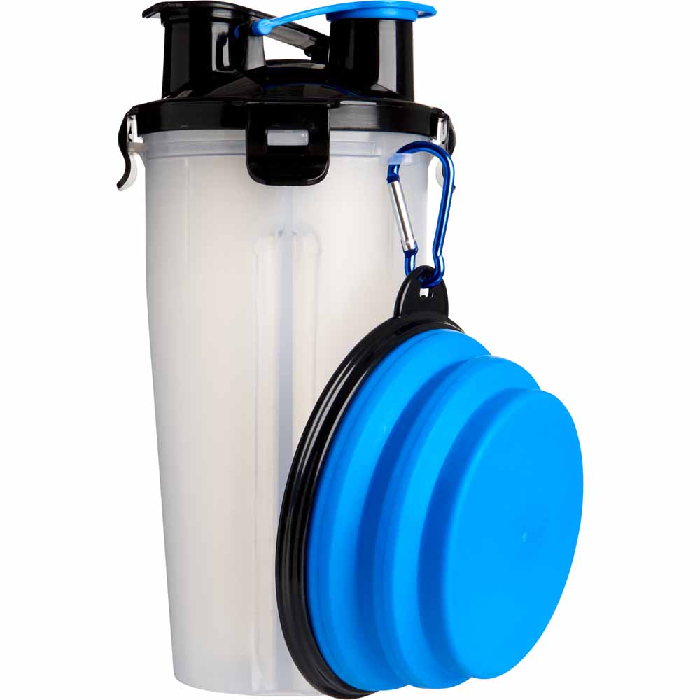 Wilko 2in1 Water and Treat Pet Bottle Wilko