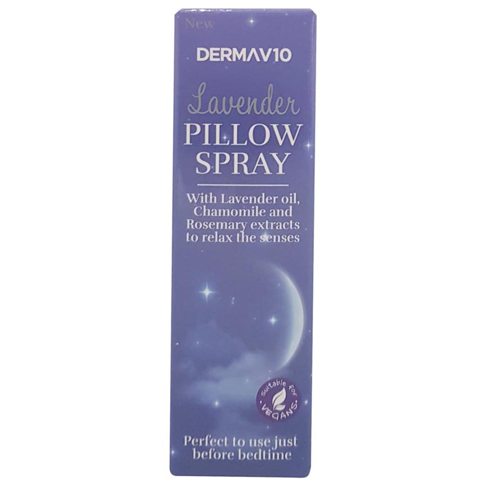 Derma V10 Lavender Pillow Spray 30ml Wilko