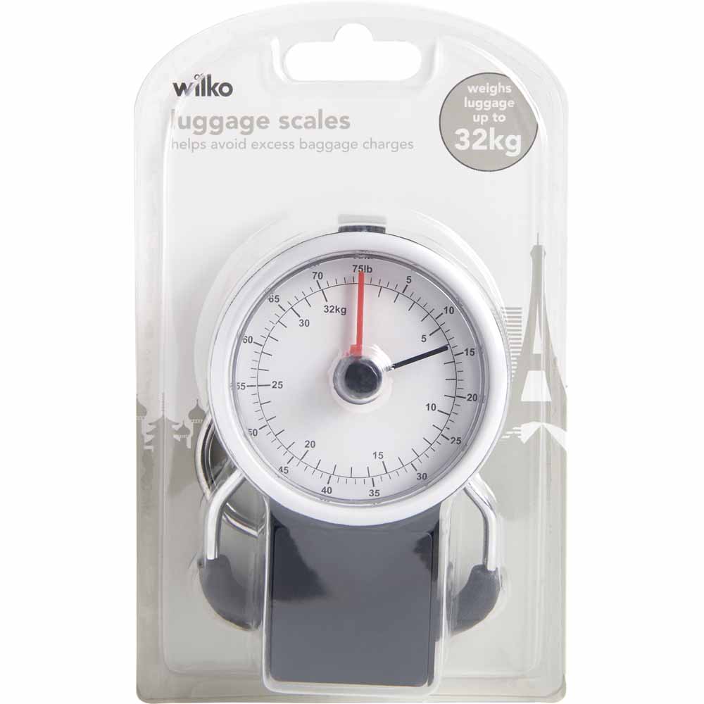 Travel Luggage Scales Mechanical Wilko