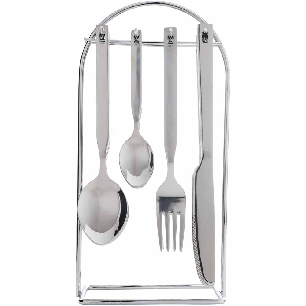 Wilko 32 piece Hanging Cutlery Set Wilko