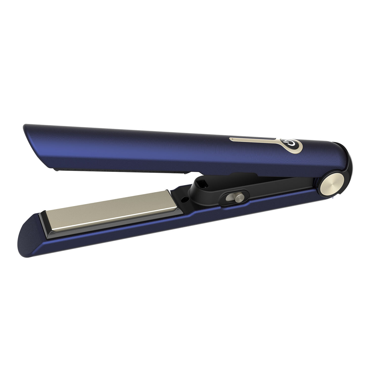 Blue Wireless Hair Straightener | Wilko