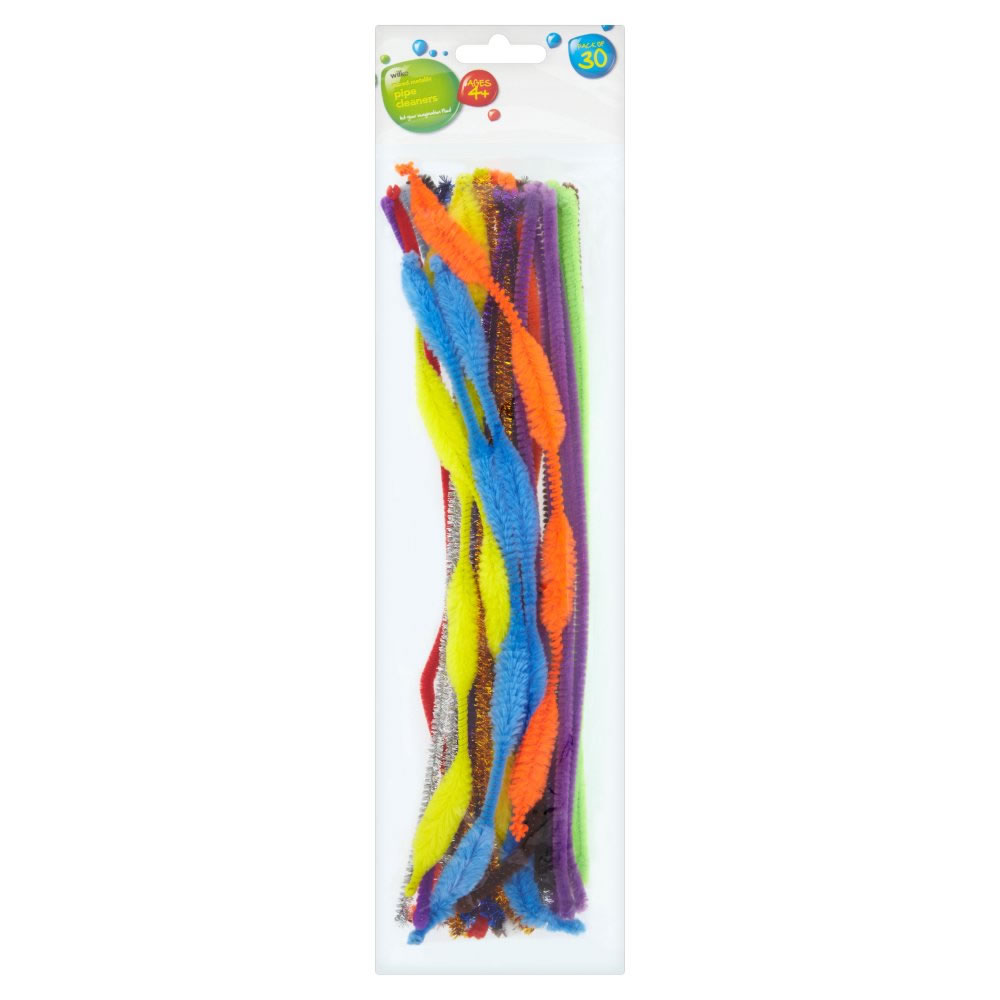 Wilko Pipe Cleaners 50 pack Wilko