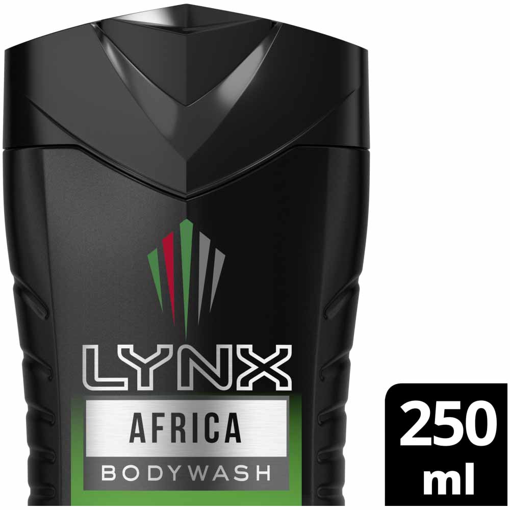Lynx Africa Shower Gel 250ml Wilko