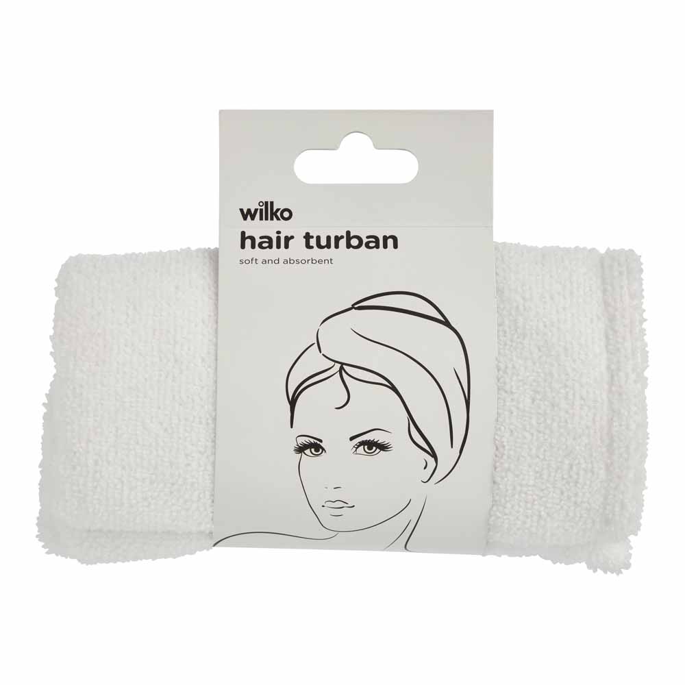 Wilko Hair Turban Wilko