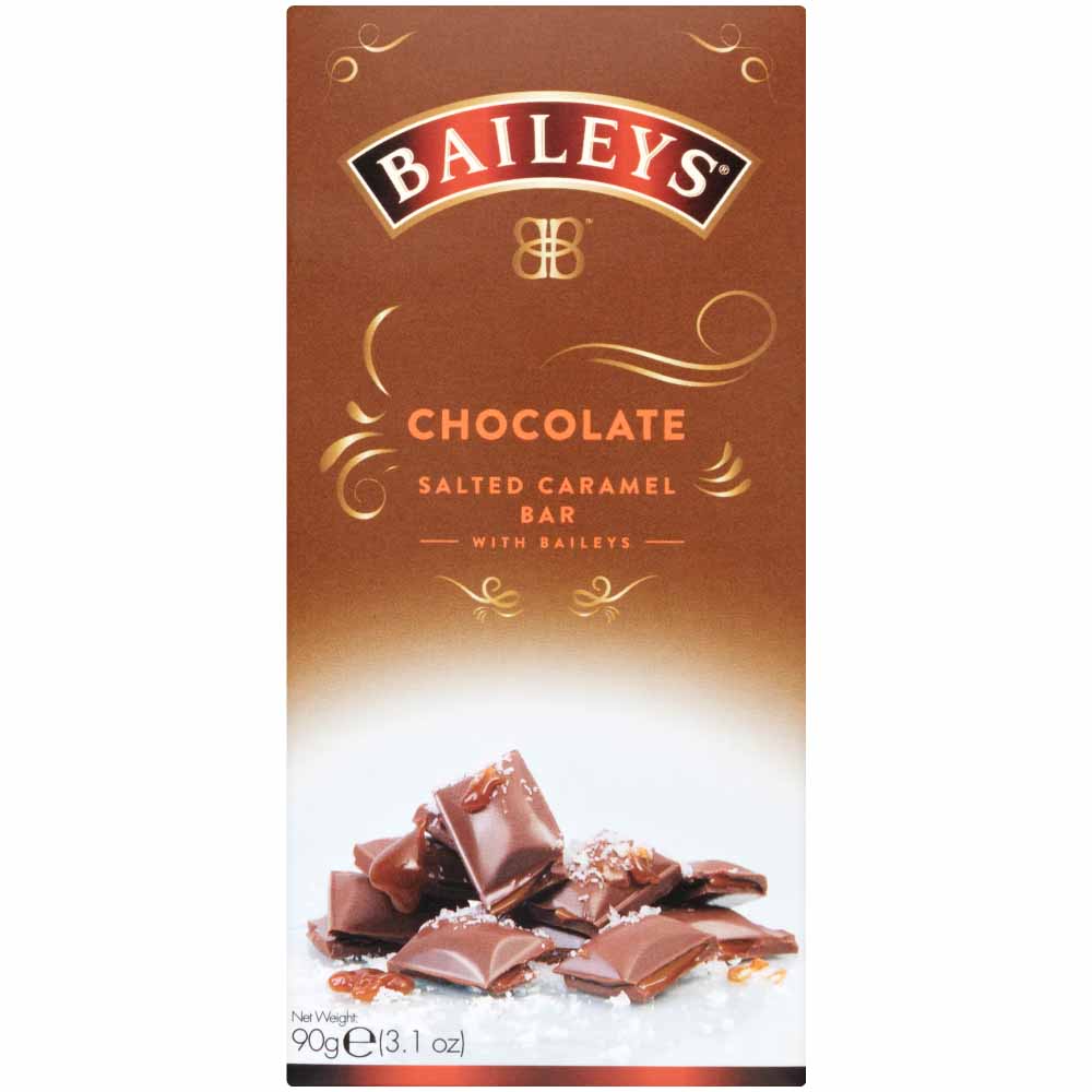 Baileys Salted Caramel Milk Chocolate Bar 90g Wilko