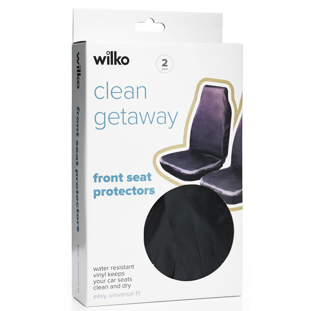 Wilko Front Seat Protector 2 pack Wilko
