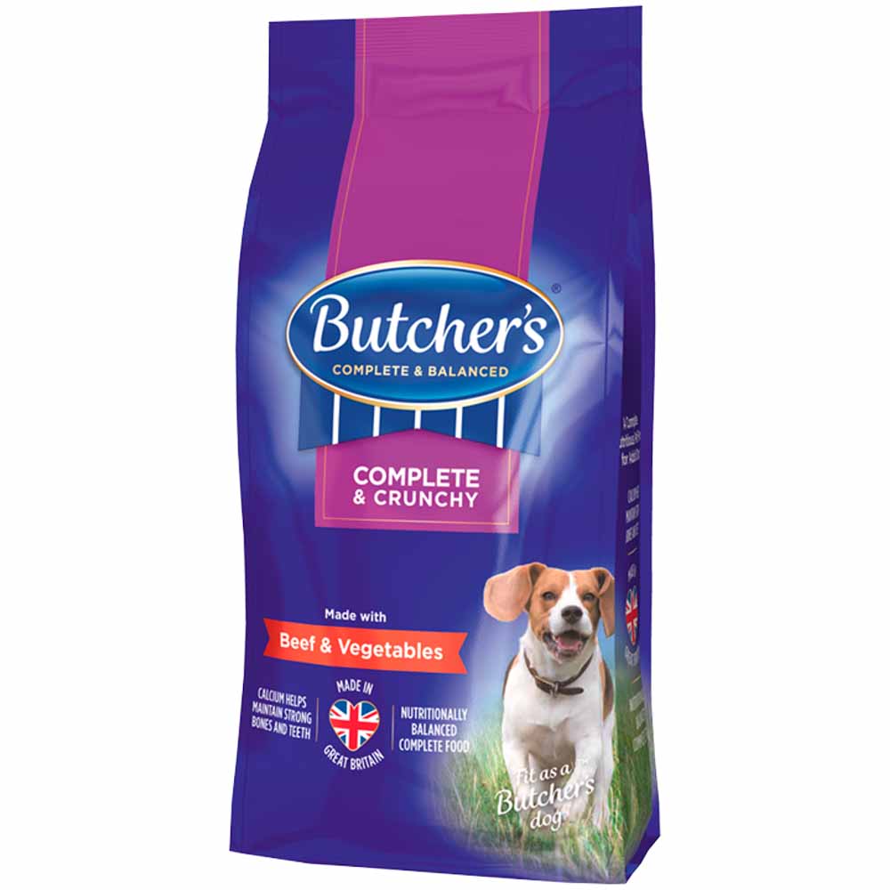 Butcher's Complete Dog Food Beef and Veg 3kg Wilko