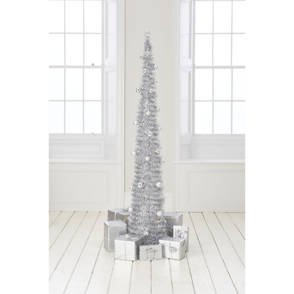 Wilko 6ft Pop Up Battery Operated Christmas Tree Wilko