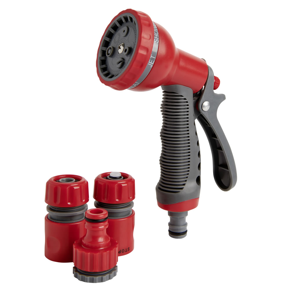 Wilko 6 Pattern Spray Gun Set Wilko