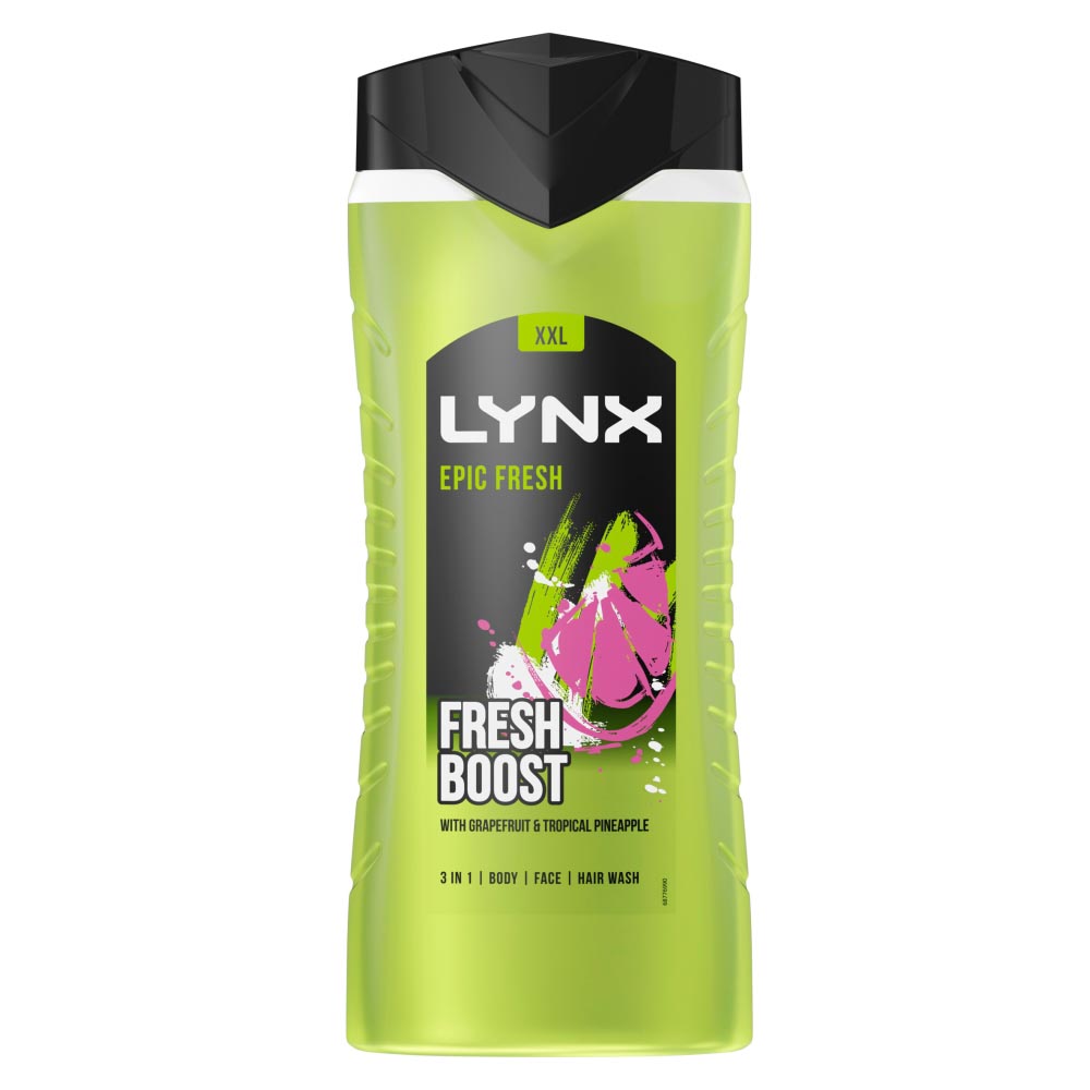 Lynx Shower Gel Epic Fresh 500ml Wilko