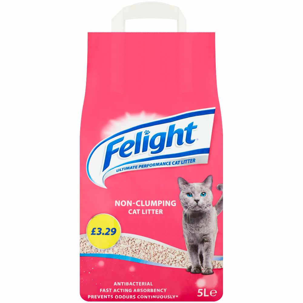 Bob Martin Felight Cat Litter 5L Wilko