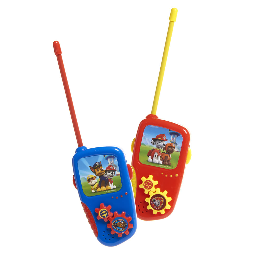 Paw Patrol Walkie Talkie Toy Wilko