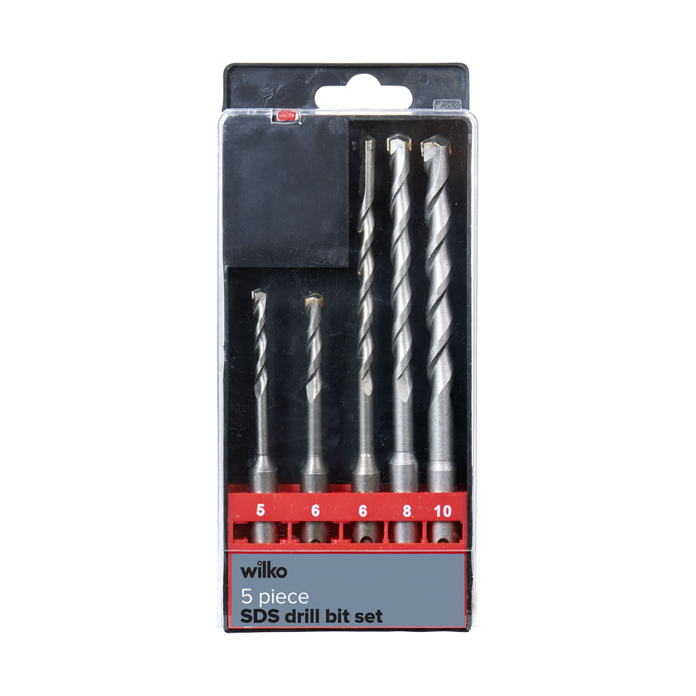 Wilko SDS Drill Bit Set 5 Piece Wilko