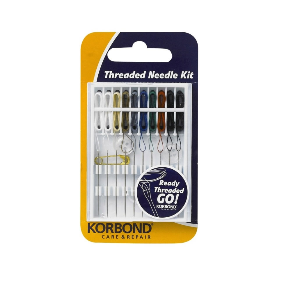 Korbond Threaded Needle Kit Wilko