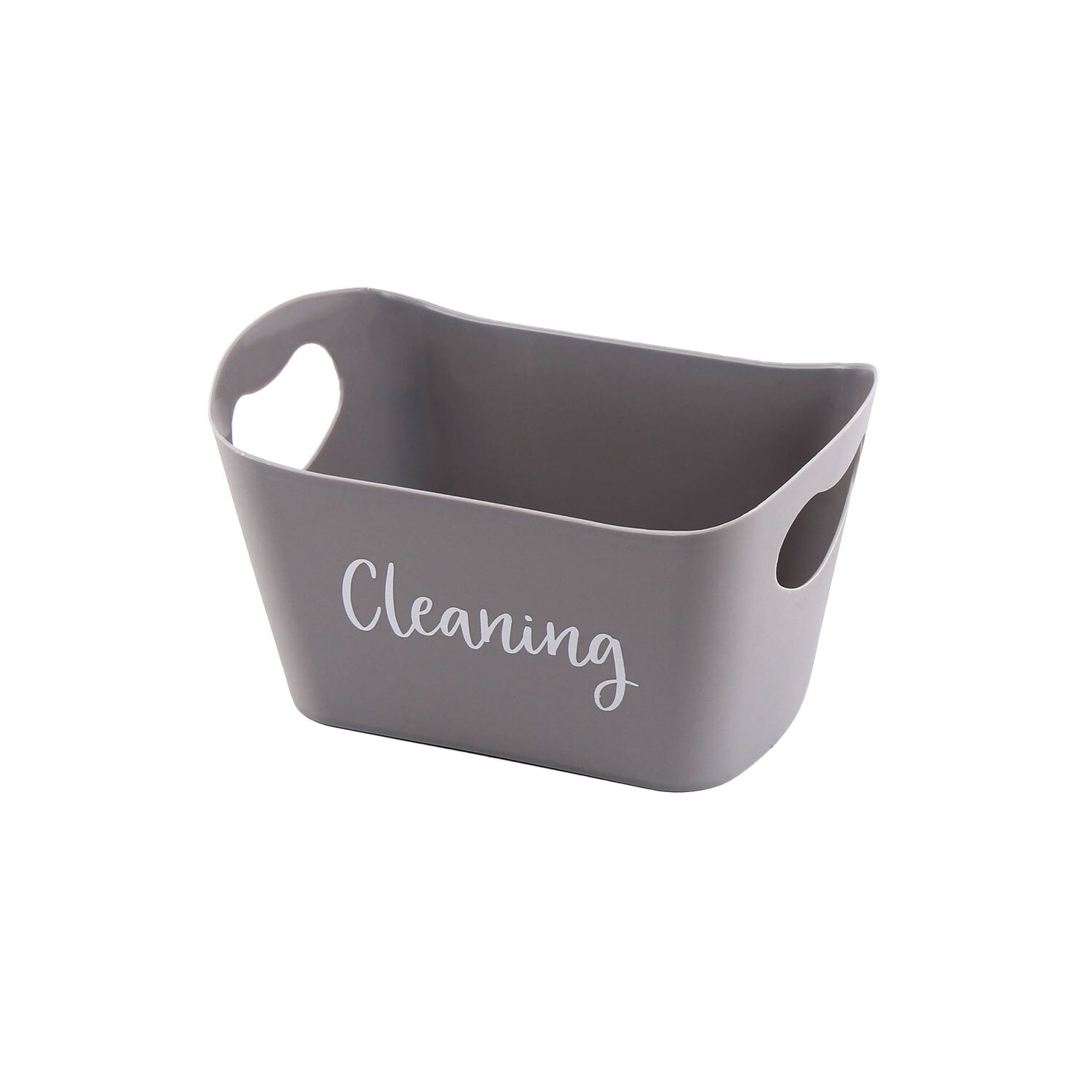 Grey Cleaning Storage Caddy Wilko